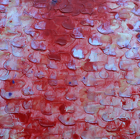 Red dragon detail